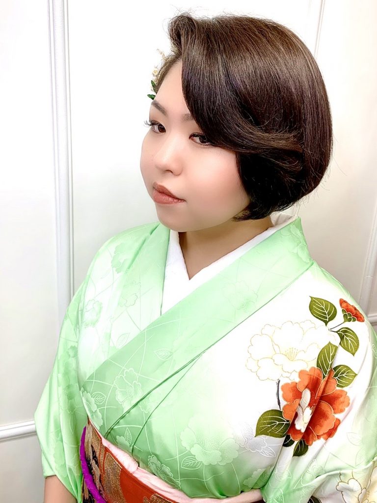 たまには着物姿でも 新宿歌舞伎町の美容室 Hair Set Up S ヘアセット メイク 着付け