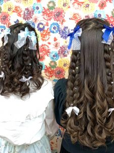 大好評メニュー ふたごヘアセット 新宿歌舞伎町の美容室 Hair Set Up S ヘアセット メイク 着付け
