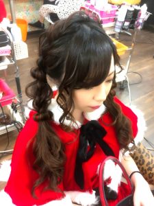 クリスマス はどんなヘアセットしますか 新宿歌舞伎町の美容室 Hair Set Up S ヘアセット メイク 着付け